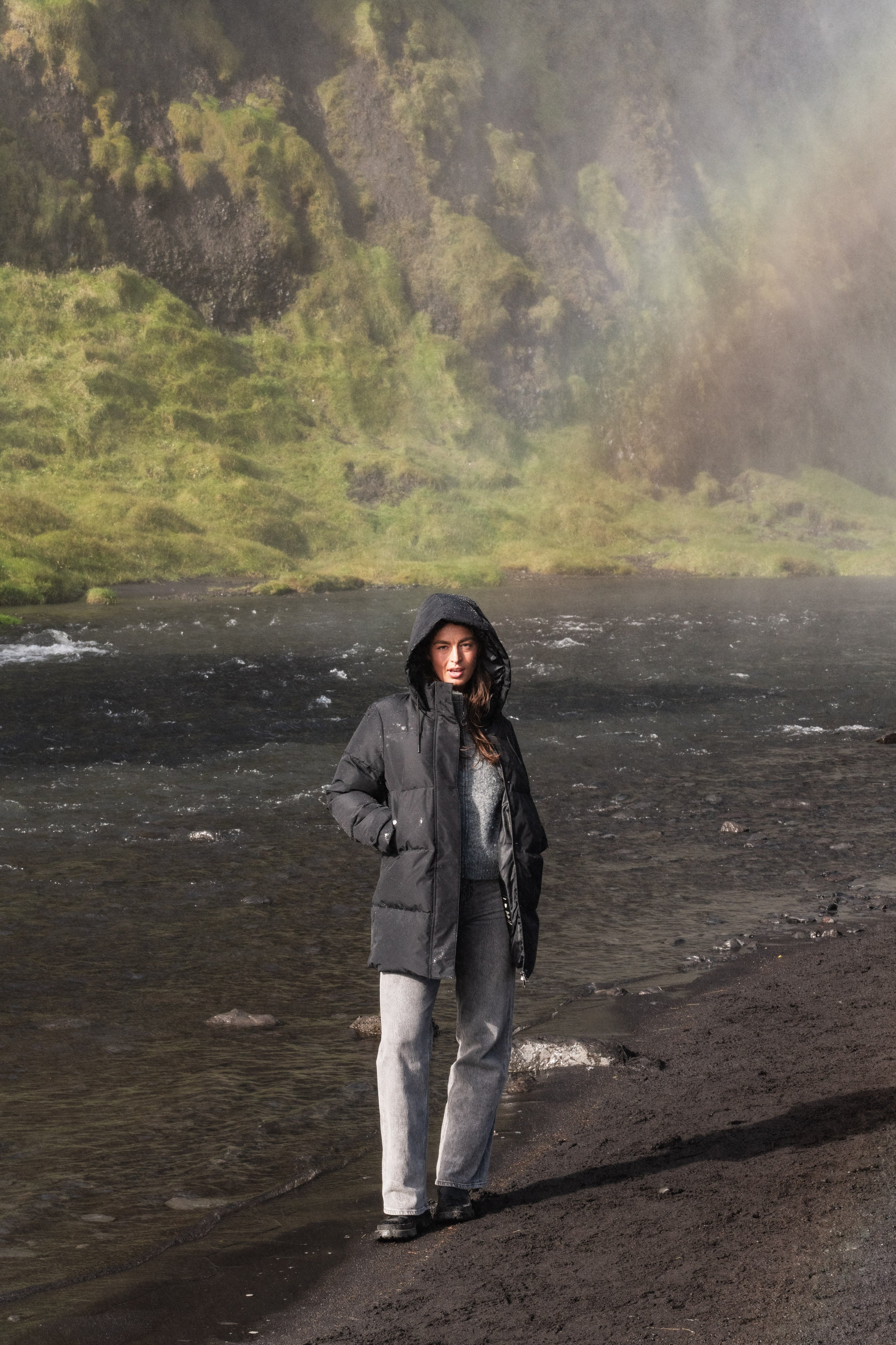 VMLEONIELEA Down Jacket - Black